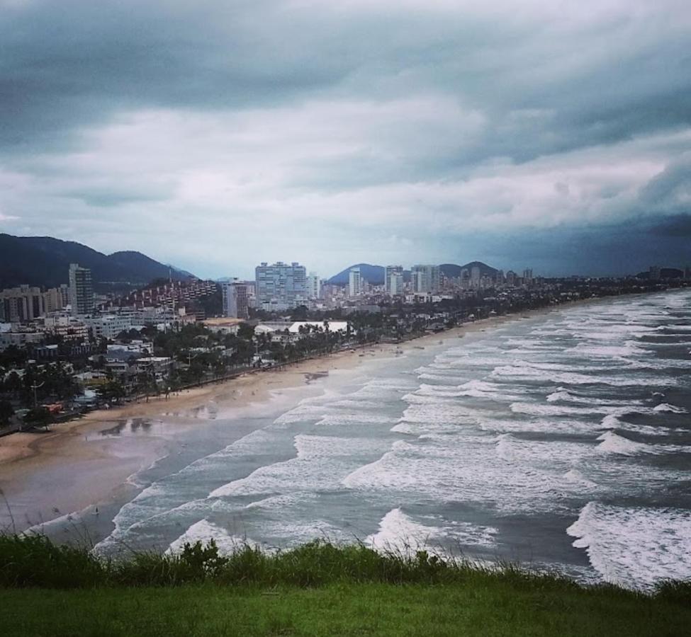 Capitania Varam Apartamento-Flat Com Piscina E Vista Mar Guaruja Pitangueiras Bagian luar foto