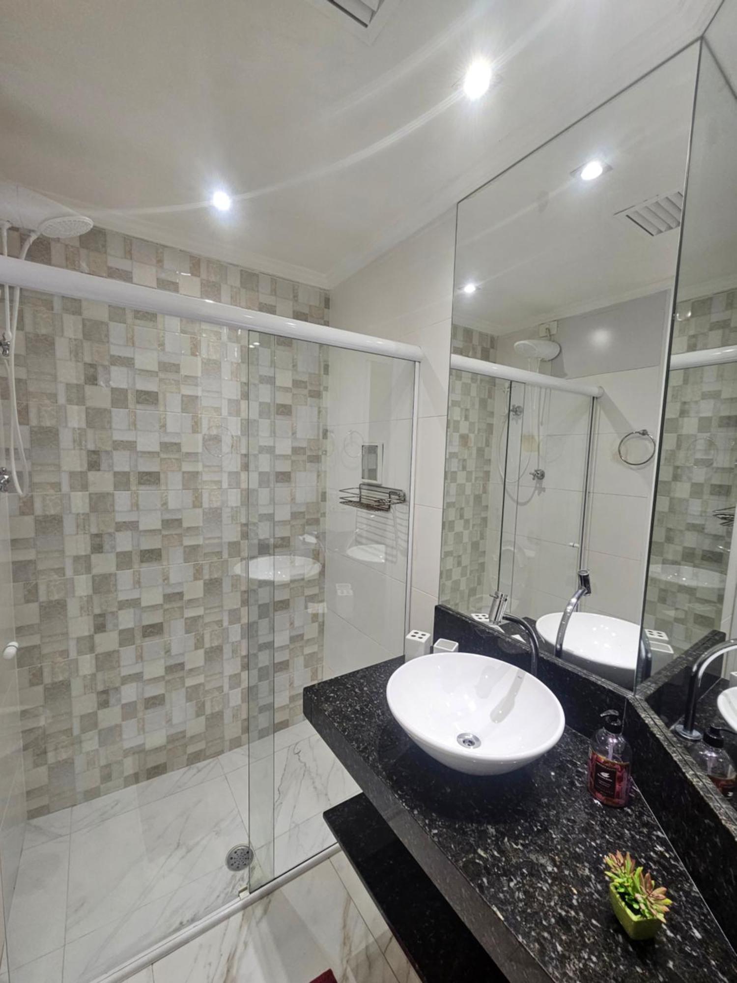Capitania Varam Apartamento-Flat Com Piscina E Vista Mar Guaruja Pitangueiras Bagian luar foto