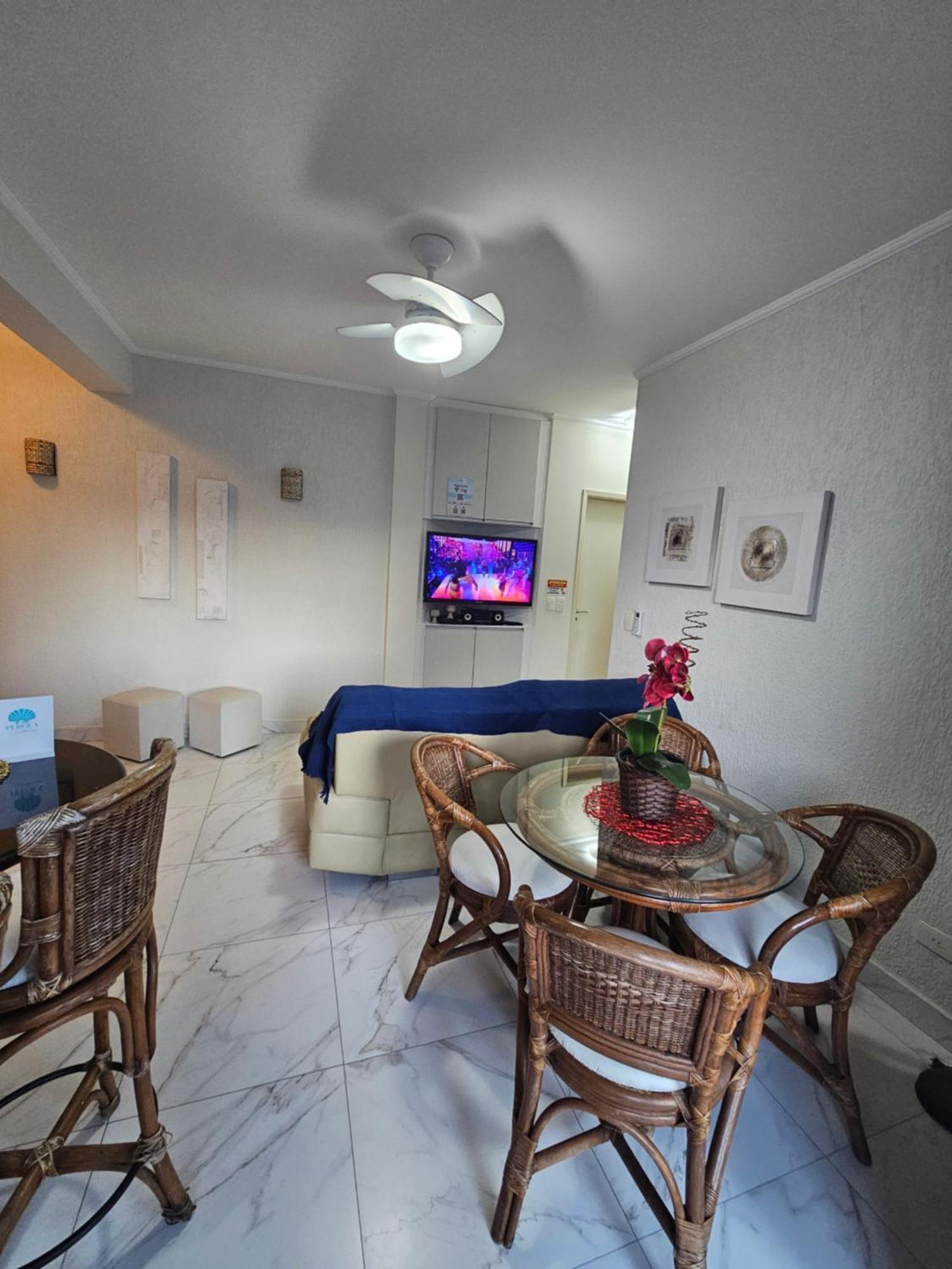 Capitania Varam Apartamento-Flat Com Piscina E Vista Mar Guaruja Pitangueiras Bagian luar foto