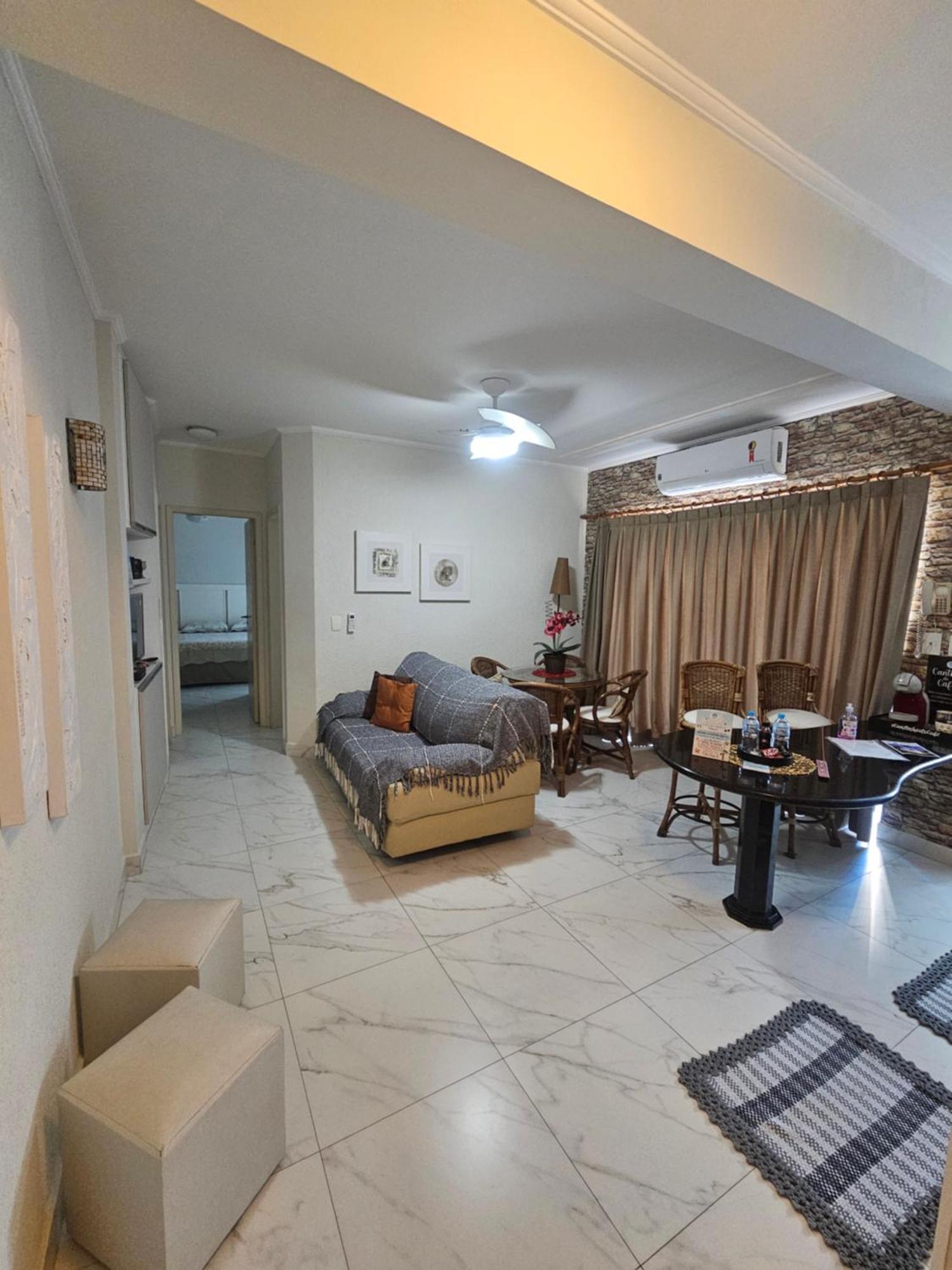 Capitania Varam Apartamento-Flat Com Piscina E Vista Mar Guaruja Pitangueiras Bagian luar foto
